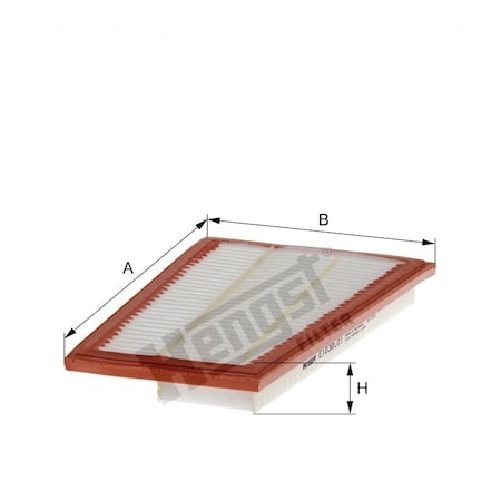 Hengst Air Filter, E1030L01 E1030L01